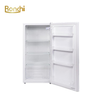 Réfrigérateur blanc à porte simple pour usage domestique et de bureau, économie d'énergie, 180L, petit réfrigérateur vertical de table, mini-réfrigérateur de table à vendre