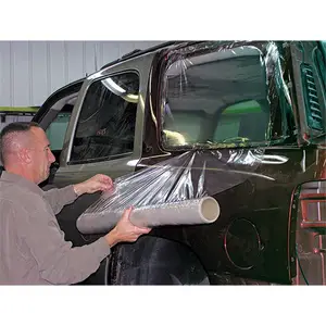 24 "x 100 'kendinden yapışkanlı çarpışma sarma yapışkanlı Wrap çarpışma sarma otomotiv koruma filmi