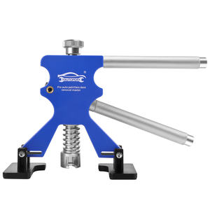 Outils de réparation de carrosserie automobile, kit de débosselage sans peinture pour voiture, avec <span class=keywords><strong>pistolet</strong></span> à <span class=keywords><strong>colle</strong></span> thermofusible noir et languettes de débosselage - Product Image 3