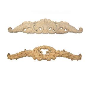 Abbellimenti da <span class=keywords><strong>parete</strong></span> <span class=keywords><strong>per</strong></span> la casa <span class=keywords><strong>Applique</strong></span> intagliata in legno non verniciato - Product Image 4