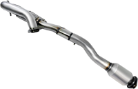 Nouveaux convertisseurs catalytiques haute performance Yueyang pour remplacement, compatibles Maxima 3.5L V6 3498cc (2009-2020), avec tuyau d'échappement flexible poli