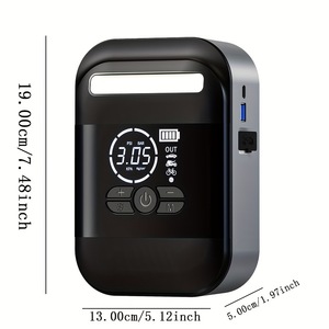 Arrancador de Emergencia para Auto de 12V de Alta Capacidad con Iluminación LED para Autos, SUVs y Camionetas - Product Image 3