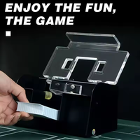 Nouveau mélangeur de cartes de casino pour table de poker Mélangeur de cartes de poker Machine automatique Mélangeur à 2 étages