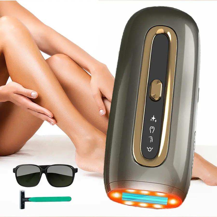 2024 Popular Home Portable Laser Hair Removal Machine Ipl Laser Home Ice Cool Epilator Ipl Hair Removal at Home