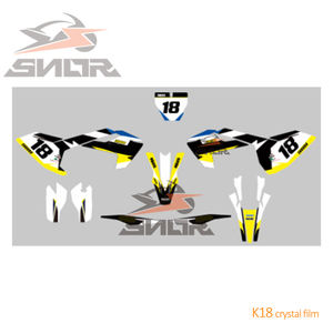 SNOR Kit de Calcomanías de <span class=keywords><strong>Vinilo</strong></span> de Gran Venta <span class=keywords><strong>para</strong></span> Motocicletas de Carreras KTM, Gráficos y Adhesivos Plásticos Autocollants - Product Image 5
