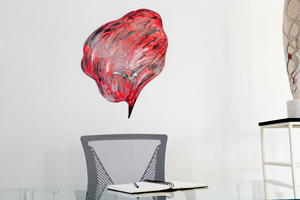 Nouveauté Objets Décoratifs Contemporains Italiens Thème Nature Irrégulier Acier/Fibre de Verre Artisanat Avec Motif Scénique - Product Image 2