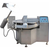 Machine à découper la viande verticale automatique à grande vitesse pour viande congelée, hachoir à lame incurvée en acier inoxydable 220V