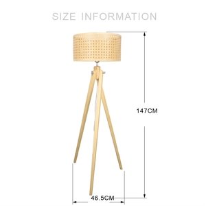 Lampadaire moderne <span class=keywords><strong>en</strong></span> bambou massif lampes sur <span class=keywords><strong>pied</strong></span> <span class=keywords><strong>pour</strong></span> salon lumière <span class=keywords><strong>en</strong></span> <span class=keywords><strong>bois</strong></span> chevet chambre Restaurant <span class=keywords><strong>abat</strong></span>-<span class=keywords><strong>jour</strong></span> Style naturel - Product Image 5