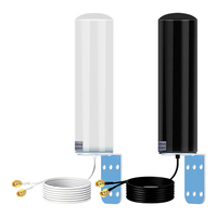 Antenne externe 3G, 4G LTE, WiFi à gain élevé 10-12dBi, amplificateur de signal mobile extérieur cylindrique pour routeurs