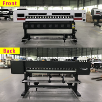 Plotter de inyección de tinta para exteriores de gran formato Lansong, 6 pies, 1,3 m, 1,6 M, 1,8 m, impresora eco-solvente para vinilo, pegatina para coche, pancarta publicitaria