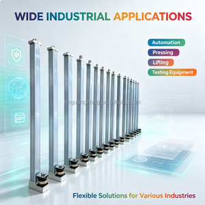 Actuador de Cilindro Lineal Neumático de Alta Precisión con Componentes de Motor para Automatización Industrial - Product Image 4