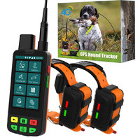 Traceur GPS pour chien ESEEK : Positionnement multi-constellations GNSS + Cartes HD hors ligne & Trajectoire d'activité - 1 unité portable, 2 colliers