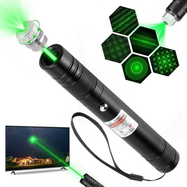 Hot Selling Classic Metal 303 Laser Pointer with Red/Blue/Green Lights for Cats CE Certified 87g