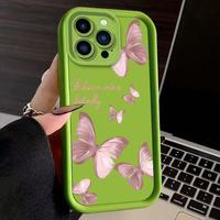 Nouvelle Belle Impression Housse Arrière Antichoc Papillon pour Téléphone Portable iPhone 17 Air 16 15 Plus Pro Max 14 13 12 Pro Max