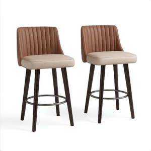 Tabourets hauts pivotants en métal modernes réglables pour salon, chambre, école, cuisine commerciale, design - Product Image 5