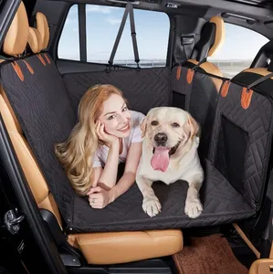 Multi-purpose New Design Cão Hammock Protetor De Assento De Carro Dobrável À Prova De Arranhões Pet Dog Tampa Do Assento De Carro