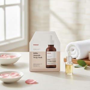 MANYO FACTORY Cream Form Face Mask 1 Sheet 35g High Concentration Bifidalacto Complex Embossed Gel Made in Korea - Product Image 3