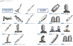 Para <span class=keywords><strong>BMW</strong></span> Motor Header Sistema de escape Bajante con convertidor catalítico para <span class=keywords><strong>BMW</strong></span> <span class=keywords><strong>E46</strong></span> E60 E90 X1 X3 X5 X6 N20 320 Z4 Modelos - Product Image 4