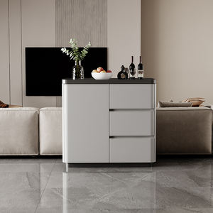 Buffets modernes de luxe en bois massif avec dessus surélevé pour la maison de campagne, le bar et la salle à manger - Product Image 5