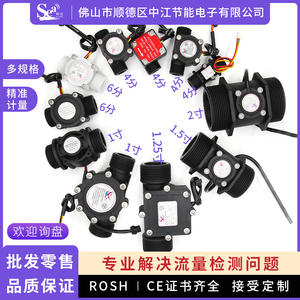 Sensor de Flujo de Agua de Medición Líquida de 4 Puntos Dijiang, Efecto Hall de 6 Puntos/1 Pulgada para Riego Agrícola y Calentador de Agua - Product Image 6