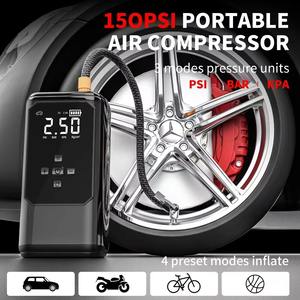 Arrancador de Coches Portátil de 12V, 600A Pico, 6400mAh con Compresor de Aire, Inflador de Neumáticos y Banco de Energía para Coches de Gasolina y Diésel - Product Image 4