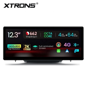 Reproductor Multimedia Estéreo para Automóvil Android de 12.3 Pulgadas para Audi A3 S3 RS3 2013-2018 Sistema MiB Qualcomm 662 4+64GB Pantalla 2K CE- XTRONS - Product Image 3
