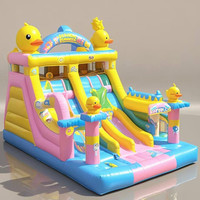 Glissière gonflable extérieure de videur d'éléphant de fabricant de maison de rebond de grand château sautant commercial de PVC pour des ventes