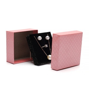 Boîte à bijoux en cuir PU et velours, logo personnalisé imprimé, étui à boucles d'oreilles, design artisanal, emballage cadeau, boîte à bijoux en papier, logo personnalisé - Product Image 2