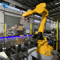 Machine d'emballage automatique de cartons Lilan Servo de haute précision pour barils, bouteilles, boîtes de conserve, robot de préhension pour l'emballage de cartons