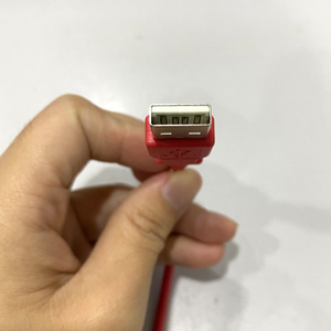 Kaicap USB 2.0ประเภท A ถึง Type-C 3A ชาร์จเร็วสายเคเบิลตัวผู้-ตัวผู้พร้อมแจ็กเก็ตพีวีซีและที่ป้องกันสายสำหรับคอมพิวเตอร์สีแดง1ม. - Product Image 4