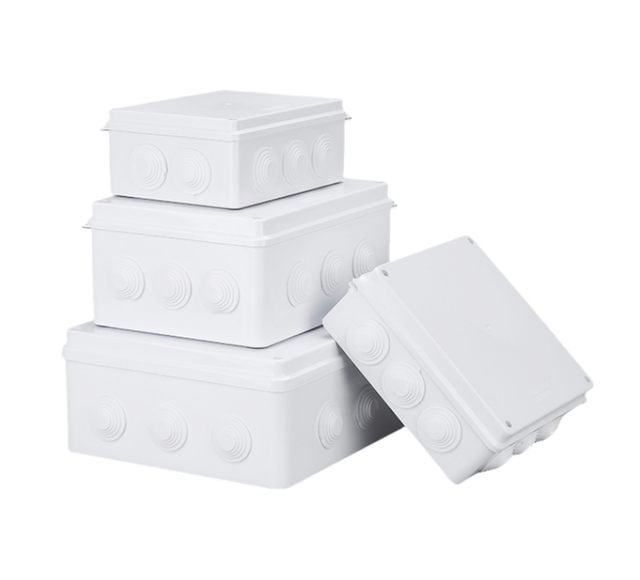 High Quality Hot Sale PVC Waterproof Plastic ABS Junction Box for Indoor and Outdoor Electric Plastic Junction Box IP65