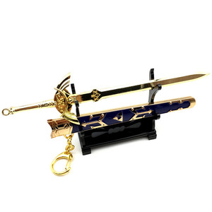 Llavero de 17 cm con modelo de arma, espada de anime, joyería de cosplay - Product Image 2