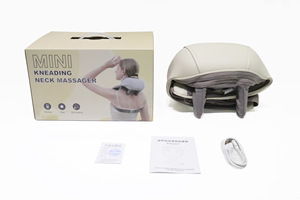 2025 Best-seller Masseur d'oreiller intelligent avec chaleur Masseur visage et cou Soulagement de la douleur musculaire Bureau Maison et voiture Relaxation Cadeaux - Product Image 4