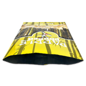 Bolsas 3 bolsa de sellado lateral palomitas de maíz patatas fritas nueces bolsa de embalaje logotipo impreso personalizado plástico papel de aluminio comida pastel caja sellado térmico - Product Image 4