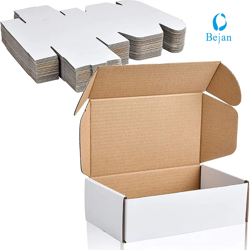Recycled Holiday Gift Environmental Custom Folding Packaging Gift Paper corrugated shipping Boxes