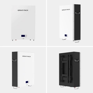 แบตเตอรี่ลิเธียมติดผนัง 5kWh/10kWh 100Ah/200Ah ระบบไฮบริดสำหรับเก็บพลังงานภายในบ้าน พร้อมการสื่อสารผ่าน CAN - Product Image 2
