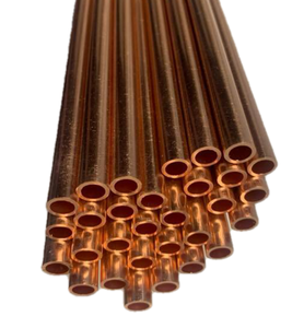 ท่อทองแดงแบบแคปิลลารีขัดเงา UNS C11000 สำหรับงานอุตสาหกรรม ใช้ในระบบระบายความร้อนน้ำมัน โรงงานอุตสาหกรรม ท่อทองแดง C11000 - Product Image 1
