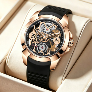 Montre à quartz squelette sportive populaire pour hommes, vente en gros du fabricant, nouvelle collection - Product Image 1