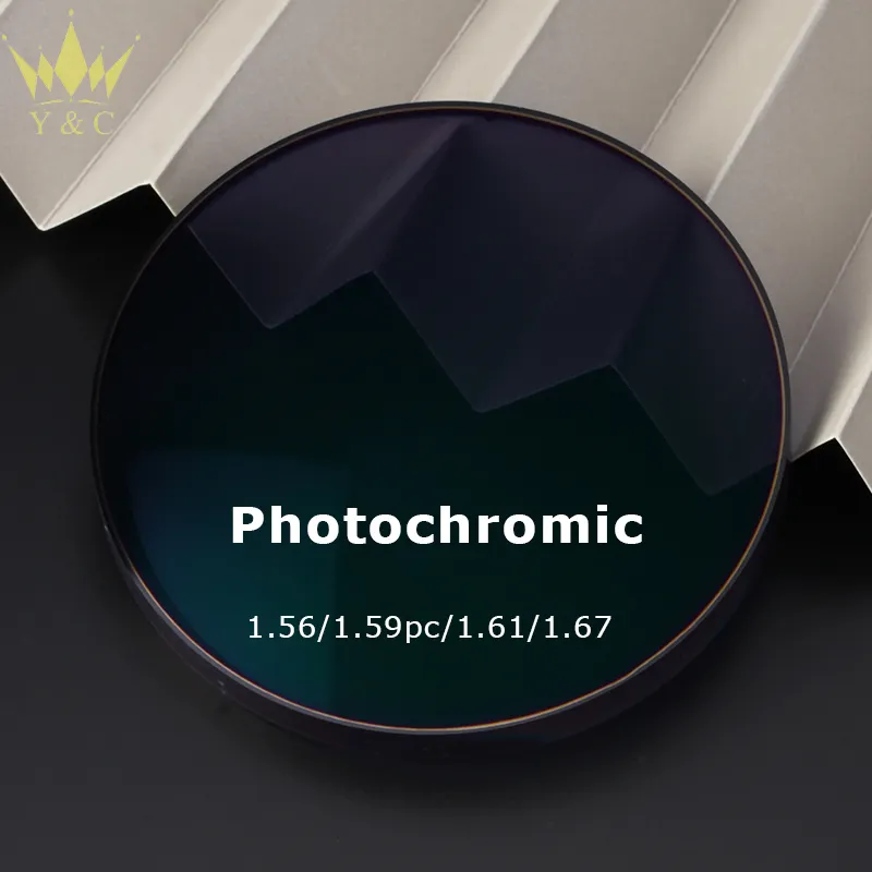 1.60/1.67/1.74 balok cahaya biru PGX chroromik miopia komputer membaca lensa kacamata