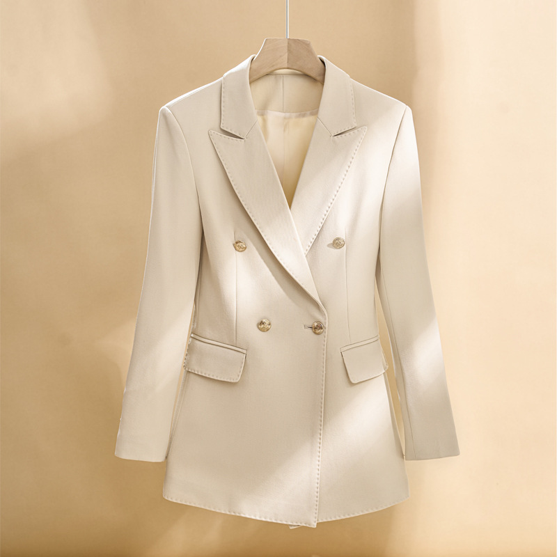 apricot suit