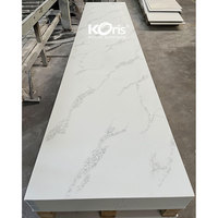 Comptoir de salle de bain en surface solide acrylique pure et modifiée, matériau de comptoir de cuisine, pierre pour réception
