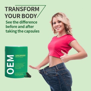 60 Capsules Végétaliennes pour le Métabolisme des Femmes, Extrait de Thé Vert, Soutien Diététique, Graines de Cumin Noir, Vitamine B12, Pilules Minceur - Product Image 2