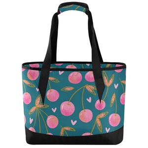 Sac isotherme à bandoulière pour déjeuner, design hawaïen personnalisé, en polyester durable, sac fourre-tout isotherme pour le déjeuner - Product Image 1