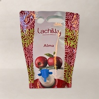 Pochette Doypack personnalisée imprimée en héliogravure, recyclable, écologique, de qualité alimentaire, pour jus, avec robinet, poignée et trou de suspension