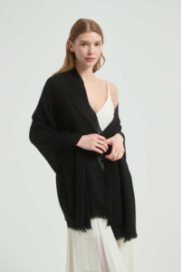 <span class=keywords><strong>Écharpe</strong></span>-châle en <span class=keywords><strong>cachemire</strong></span> pur 100% de Mongolie intérieure, longue, unie, respirante, tricotée pour femmes, multi-usages, toutes saisons, voyage - Product Image 3