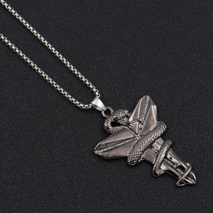 Suéter Largo y Versátil con Perlas y Animales, Colgante Personalizado Estilo Instagram Hip Hop, Joyería para Parejas, Joyería de Moda para Mujeres y Hombres - Product Image 5