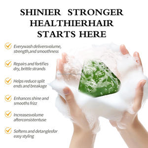 Sapone Naturale Triangolare con Foglie di Platycladus per il Controllo della Forfora, del Sebo e per Capelli Lisci, Prezzo di Fabbrica DYE EMPEROR - Product Image 3