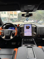 14.5 pouces Android Stéréo Radio GPS Navigation LCD Numérique Cluster Compteur de Vitesse Panneau Tableau de Bord pour Chevrolet Silverado GMC Sierra