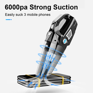 <span class=keywords><strong>Aspirateur</strong></span> à main sans fil haute puissance 6000 Pa en ABS pour <span class=keywords><strong>voiture</strong></span> et detailing automobile, kit portable - Product Image 2