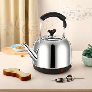 Bouilloire électrique portative d'ébullition d'eau chaude de <span class=keywords><strong>ménage</strong></span> d'acier inoxydable de grande capacité avec la mise hors tension automatique d'Anti-sec-brûlure - Product Image 2